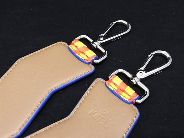 FENDI Strap You Shoulder Strap For Bag Shoulder Strap Orange And