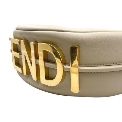 Fendi Handbag Graffi Small Bag 8br798 A5DY F1jct Dove Greyleather Glazed