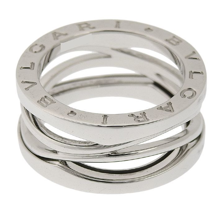 Bvlgari Bulgari B-zero1 Legend Ring 18K White Gold 750 White Gold #50 B-zero1
