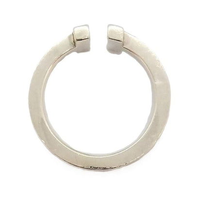 Tiffany & Co Tiffany & Co T Square Ring Approx Size 14 Sv925 45g Silver