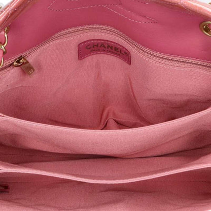 Chanel Patent Quilted Shoulder Bag Women