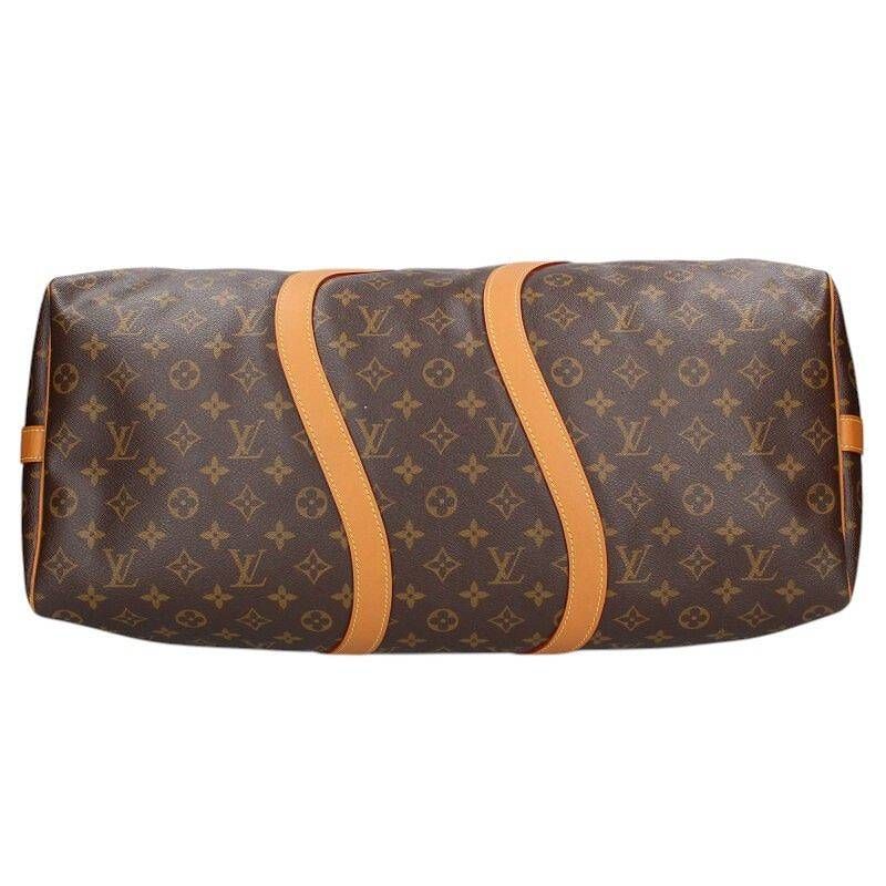 Louis Vuitton 20SS M44880 Keepall Bandoliere 50 Monogram Wave Boston Bag Men 50