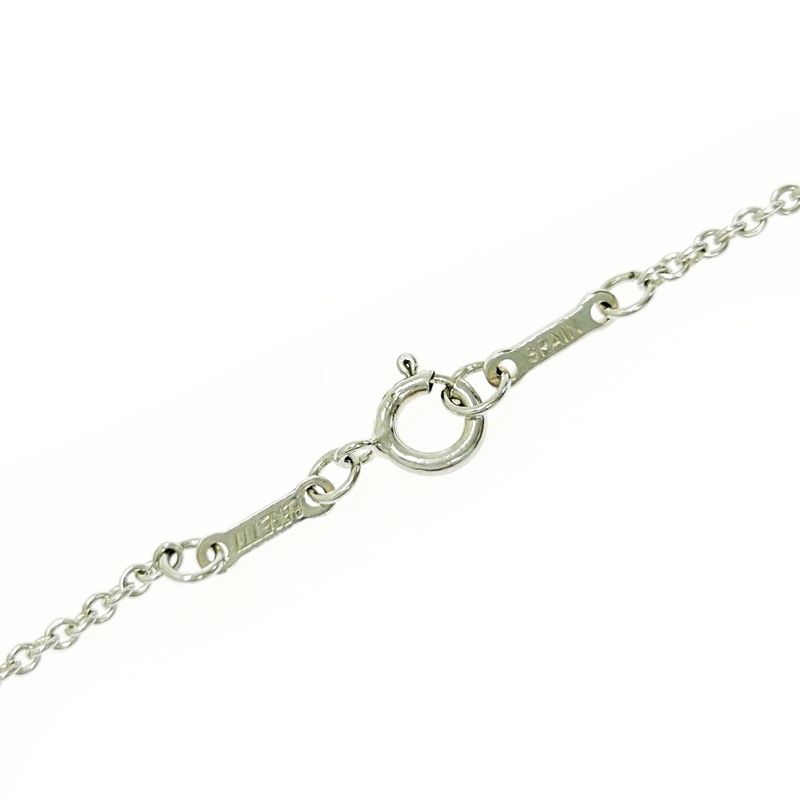 Tiffany & Co Silver Elsa Peretti Open Heart Necklace 9.8g 925 Engraved 479550