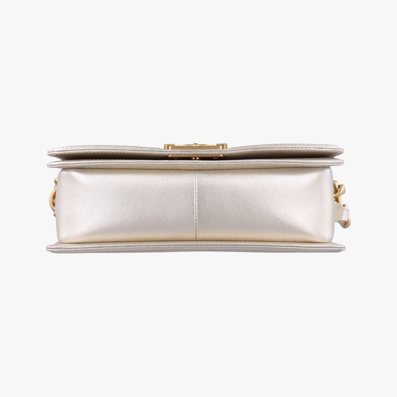 Chanel Boy Chanel Multicolor Lambskin And Snakeskin Leather A6708623974838