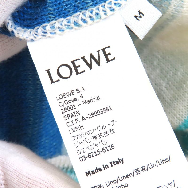 LOEWE paulas Ibiza LOEWE×paulas Ibiza S616333x63 Linen Mohair Alpaca Logo