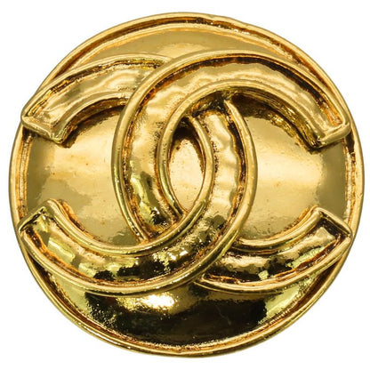 Chanel Brooch Coco Mark Metal Gold Plated Accessories For Women Ladies Chanel