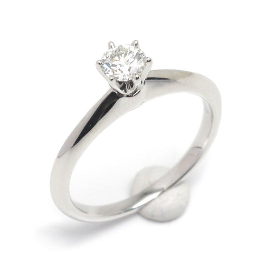 Tiffany & Co Diamond Ring Size Approx 6.5 Pt950 Diamonds 0.25ct