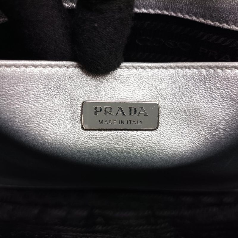 Pradacles O Silver Brushed Leather 7/4