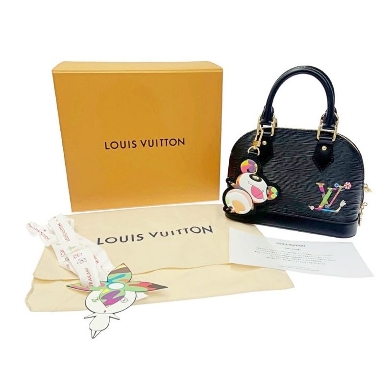 Louis Vuitton M13670 Epi Leather Alma BB × Takashi Murakami