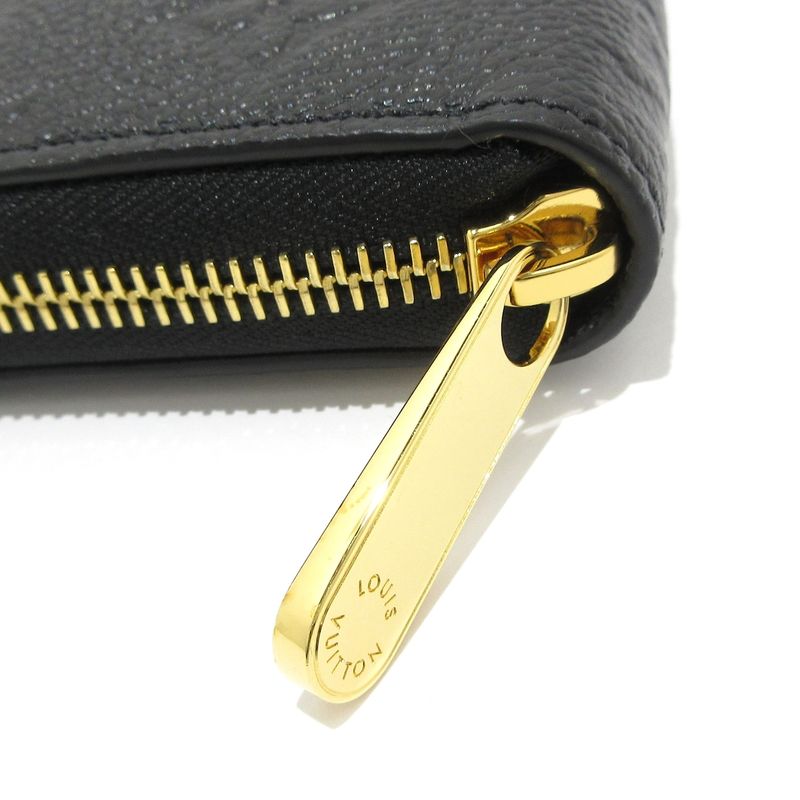 Louis Vuitton Monogram Panda LV X TM Zippy Wallet M14160 Noir Black Leather