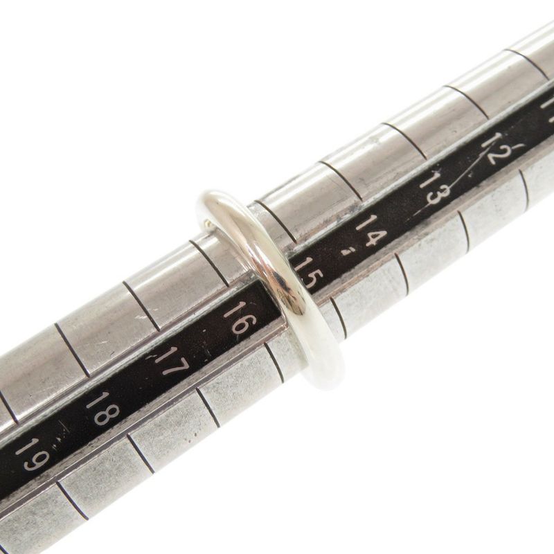 Hermes Echappe Size 56 (#15 Approx) Silver 925 Ring 1881 Hermes