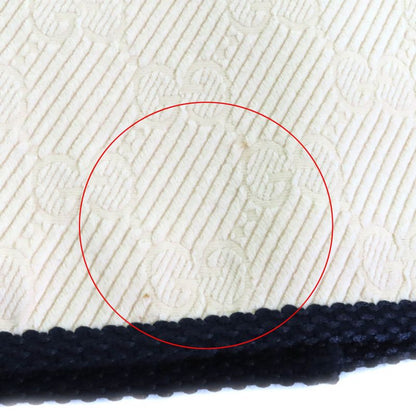 Gucci 577898 Silk Blend GG Pattern Knee Length Wool Skirt Tight Skirt Ivory