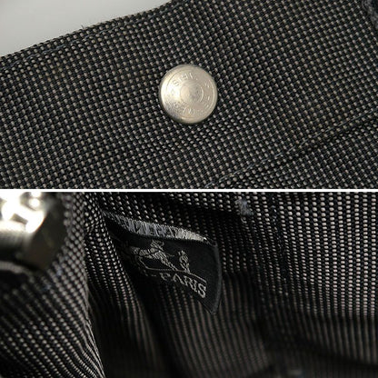 Hermes Her Line Tote MM Gray Canvas A4 Compartment