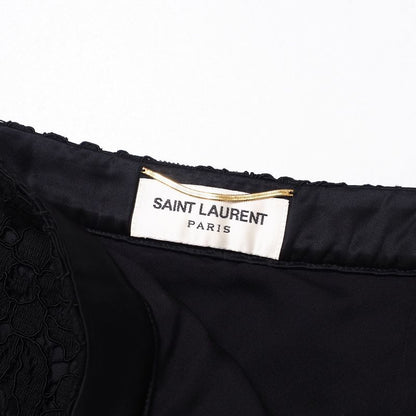 Saint Laurent Paris Skirt Size F34 All Lace Made In Italy 20240913 Ra1121
