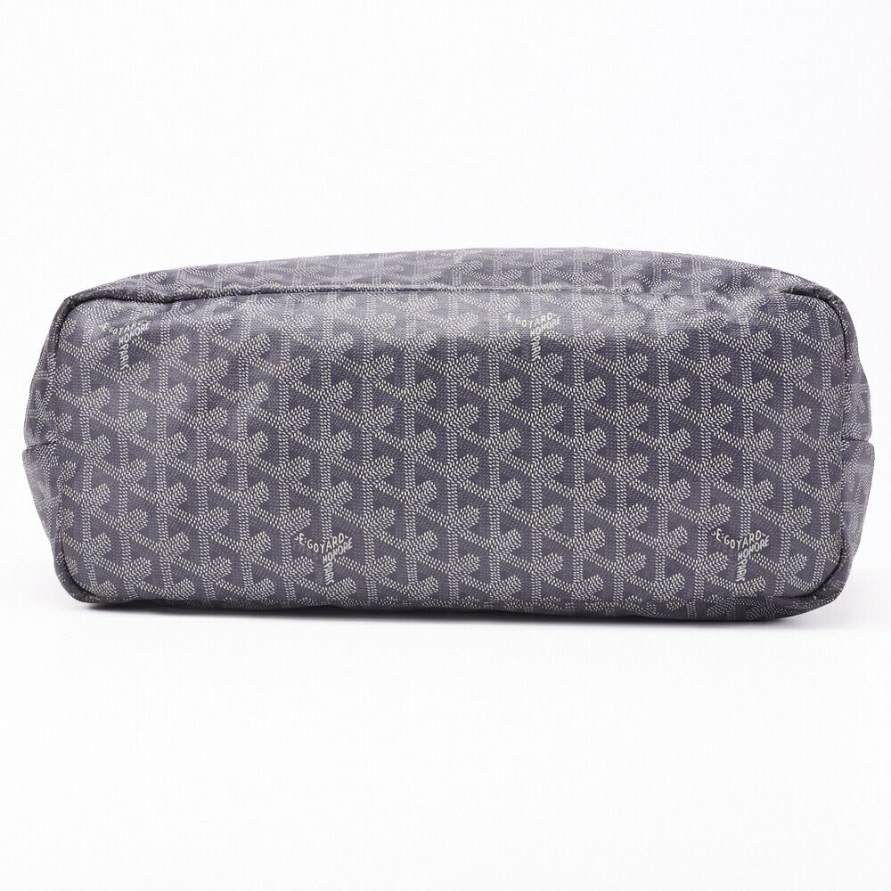 Goyard Saint Louis PM Tote Bag Coated Canvas Gray