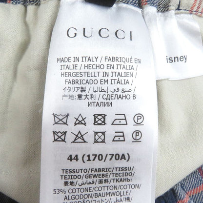 Gucci Disney Gucci Disney 644131 Linen Blend Checkered Donald Duck Embroidered