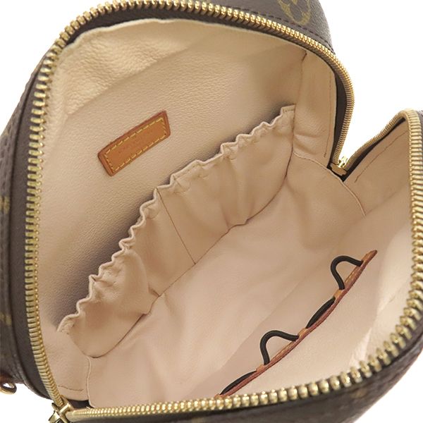 Louis Vuitton 2way Bag Spontini Monogram Canvas Monogram Gold Hardware Brown