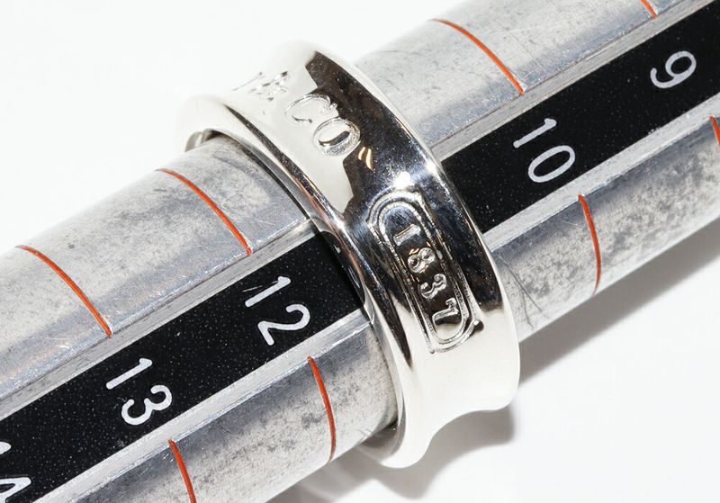 Tiffany & Co Ring SV 1837ring Medium Width 7mm (028in)