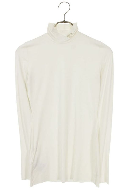 Prada 39528 S211 Triangle Logo Plate High Neck Long Sleeve Cut And Sewn Women 38