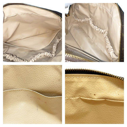 Louis Vuitton M47522 Monogram PVC Trousse Toilette 28 Brown 326427 Second Bag