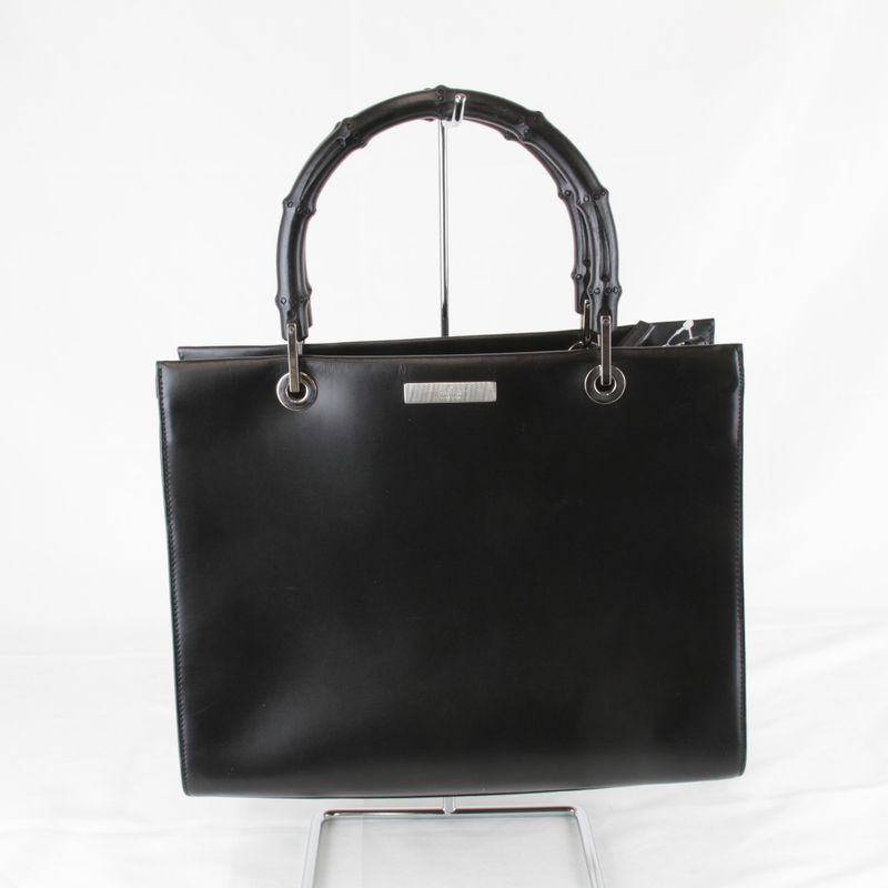 Gucci 002-1016 200047 Shoulder Bag 2way Bamboo Handbag Leather Women