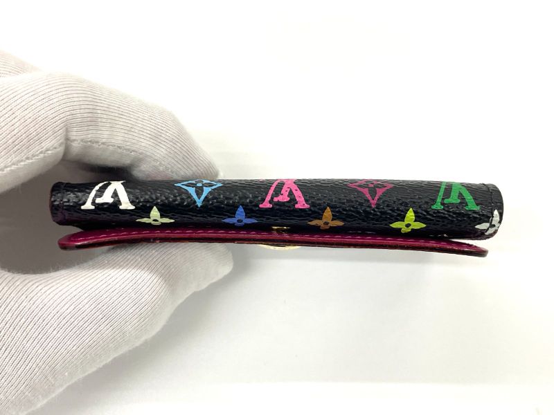 Louis Vuitton Monogram Multicolor Multicles 4 Key Case M93732 Black Grenade