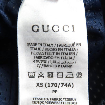 Gucci 23AW 752639 All-over Design Shorts Navy White Red XS With Box Made In