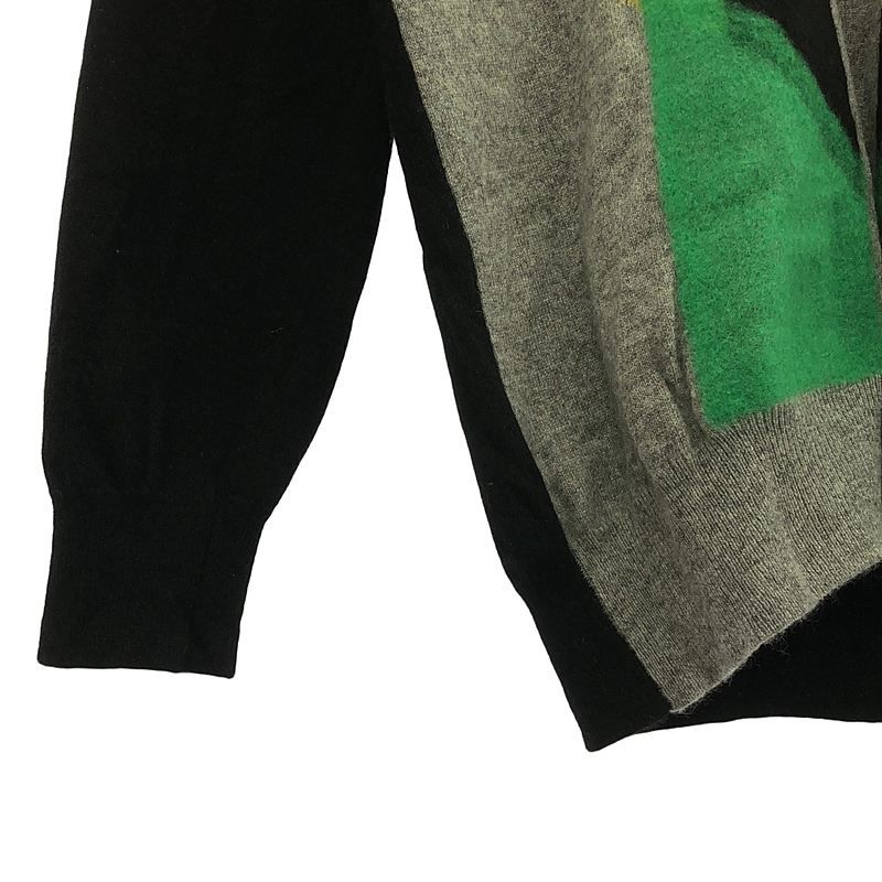 Bottega Veneta | 2015 AW | Thomas Meyer Period Wool Geometric Pattern V-neck