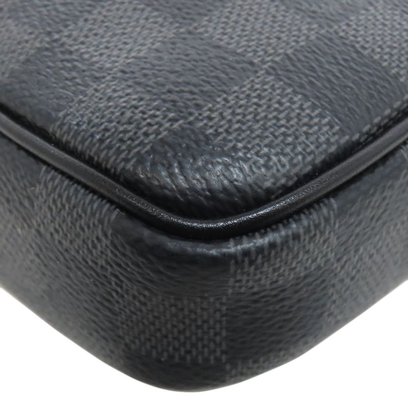 Louis Vuitton N50018 Scott Messenger Shoulder Bag Damier Canvas Men's