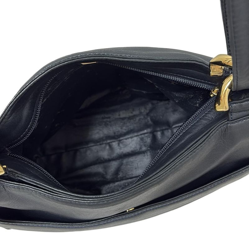 Loewe Shoulder Bag Amazona Black Leather