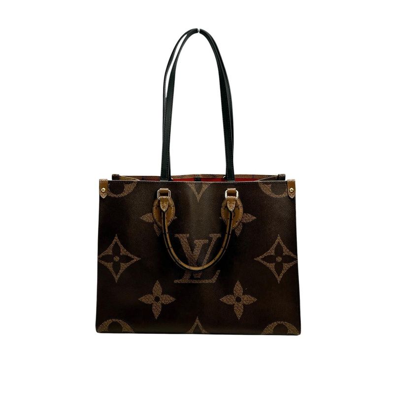 Louis Vuitton M45321 Monogram - Giant Reverse Handbag On-the-go MM Tote Bag