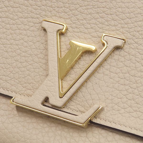 Louis Vuitton Long Wallet Portefeuille Capucines Taurillon Leather Galle Gold