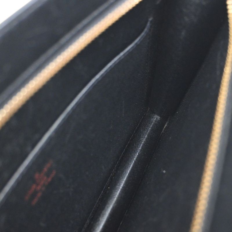 Louis Vuitton Pochette Homme Clutch Bag Epi Black 05kb044