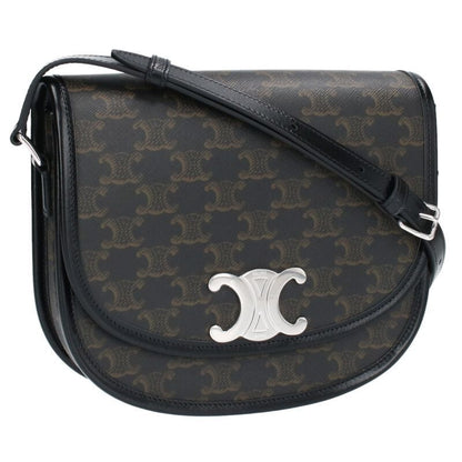 Celine 114452gjg Medium Besas Triomphe Shoulder Bag Men's M