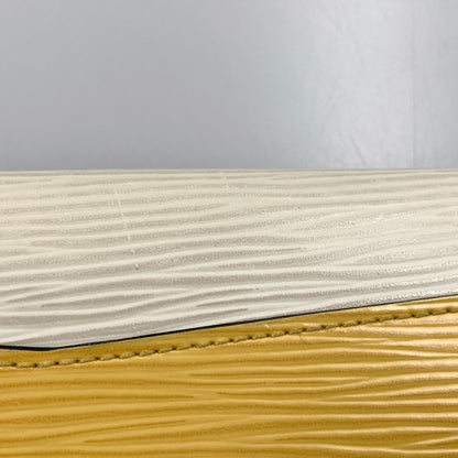 Louis Vuitton Portefeuille Flor Long Wallet M60395 White X Yellow