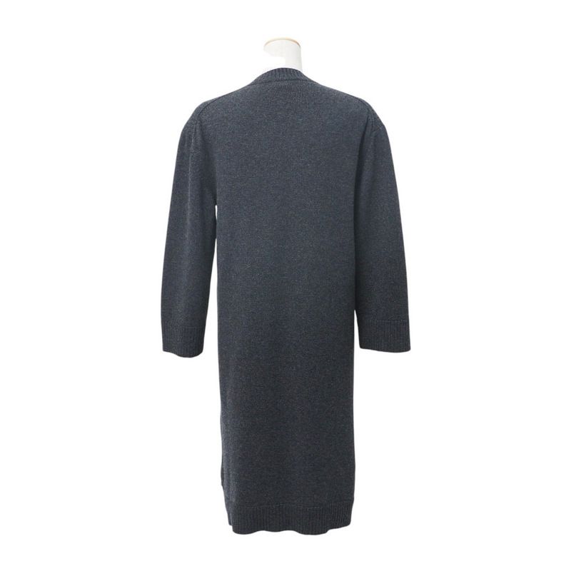 Hermes Dress Size 36 Total Cashmere Knit Dress Serie Decoration Made In
