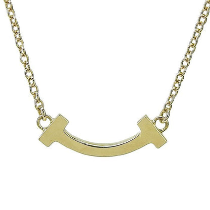 Tiffany & Co Tiffany & Co T-smile Necklace Mini 18K Yellow Gold 750 Yellow Gold