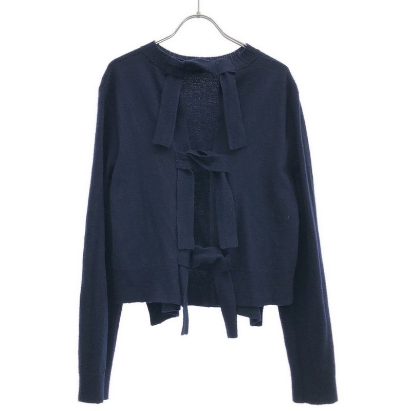 Celine by Phoebe Philo Celine Phoebe Philo Back Ribbon Wool Knit Sweater 2 3bl0