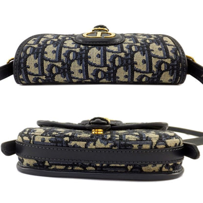 Dior Bobby Oblique Peacock Mini Shoulder Bag Gold Hardware CD Logo