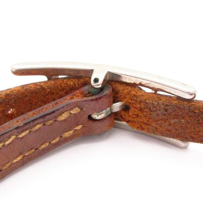 Hermes Bracelet Api 3 Leather Brown