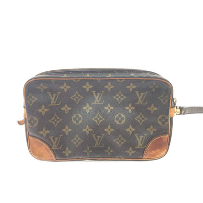 Louis Vuitton Monogram Marly Dragonne GM Second Bag M51825 Brown