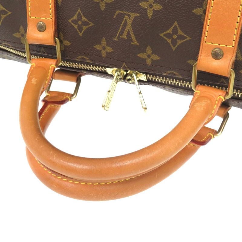 Louis Vuitton Keepall Bandoliere 60 Monogram M41412 Boston Bag LV 0965 Louis