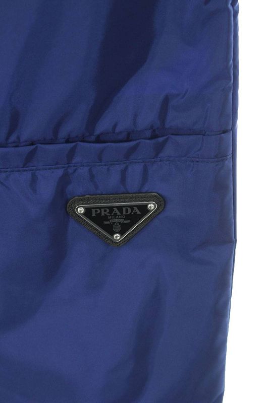 Prada Sph153 S212 1WQ9 Re-nylon Triangle Plate Half Pants Men's S