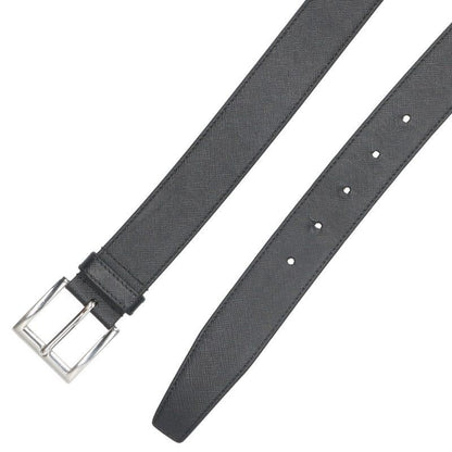 Prada Dnp098 Saffiano Leather Belt Men's 80