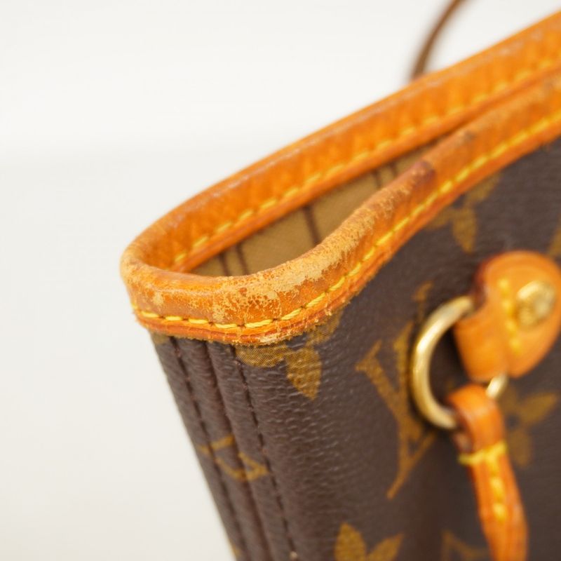 Louis Vuitton Tote Bag Monogram Neverfull PM M40155 Brown Ladies