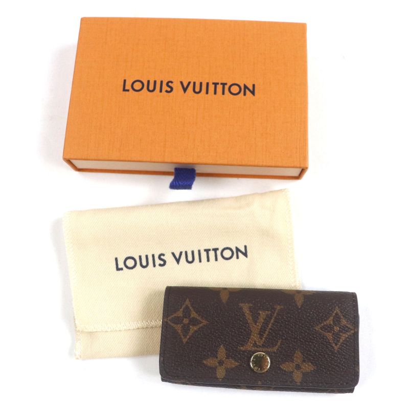 Louis Vuitton M83265 Multicles 4 Chamallows Pink Monogram 4-ring Key Case With