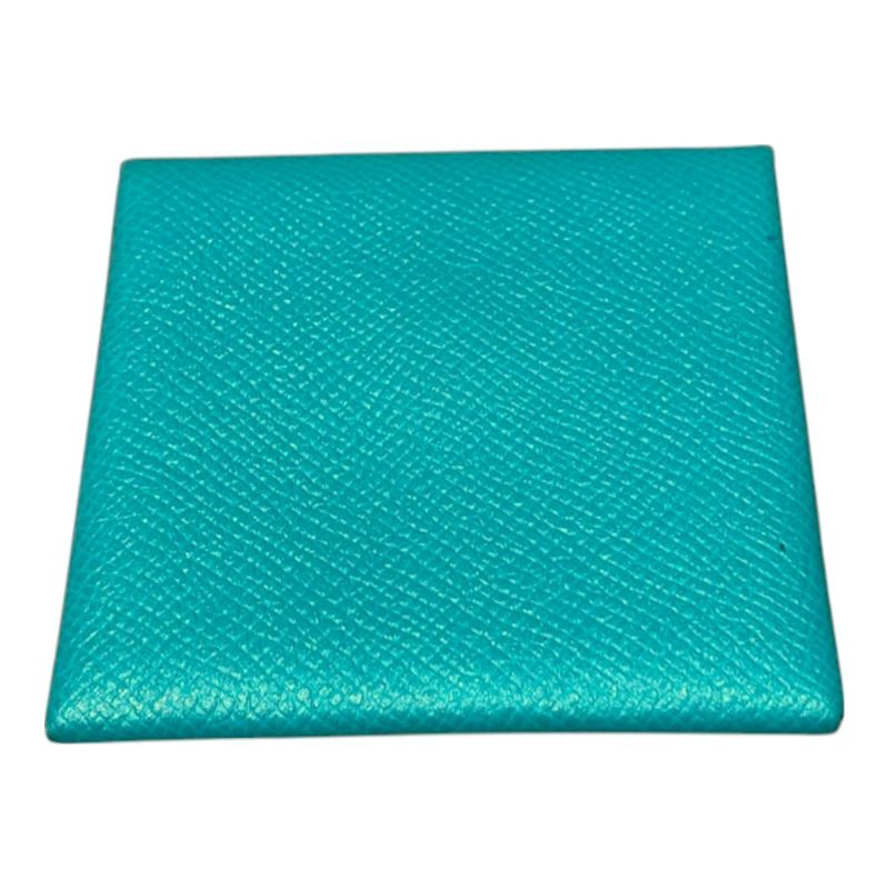 Hermes ⑤ Bastia Coin Case Unisex Green FREE