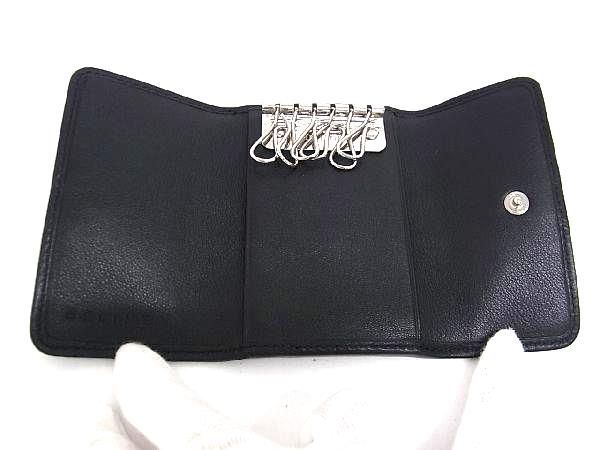 Celine Macadam Pattern Canvas And Leather 6-stack Key Case Key Case Men's