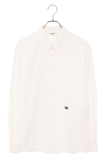 Celine 25SS 2c983100x Triomphe Long Sleeve Shirt Men 39