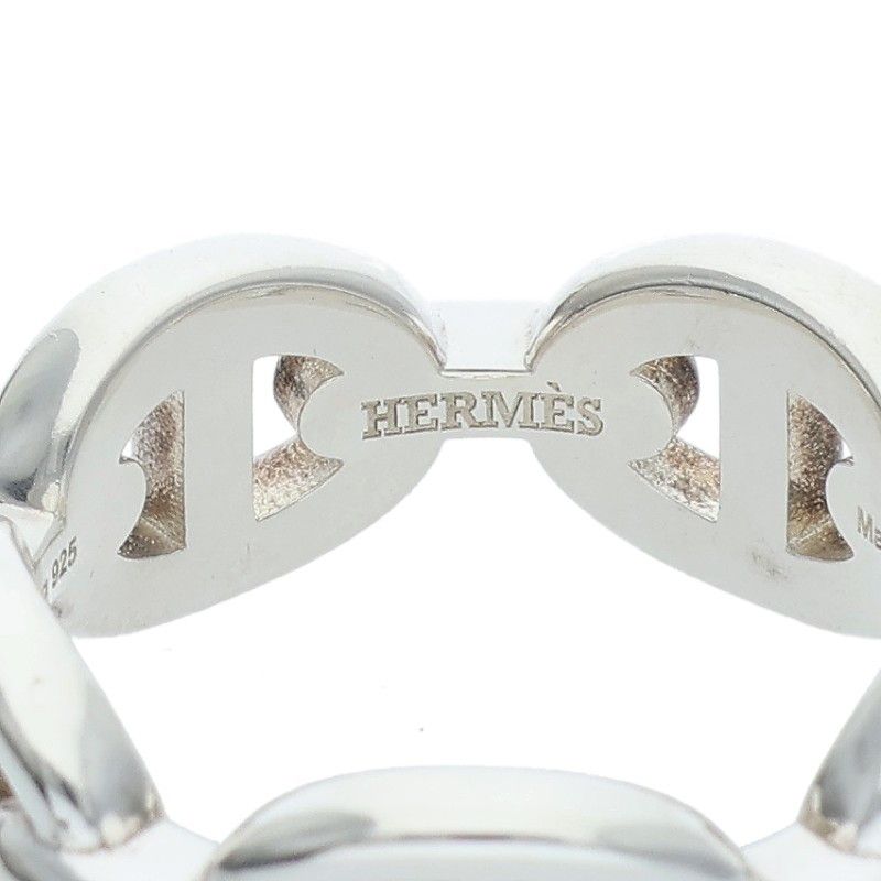 Hermes Chaine D'ancre Enchainee PM Chaine D'ancre Enchainee PM Silver Ring
